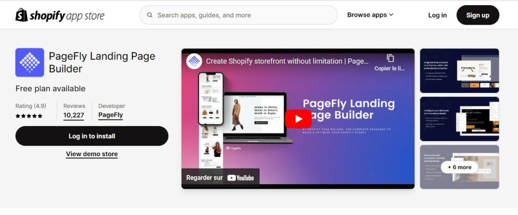 PageFly Landing Page Builder